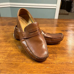 Men's Sperry Top-Sider Gold Cup Harpswell Penny Loafer Leather Brown 10.5